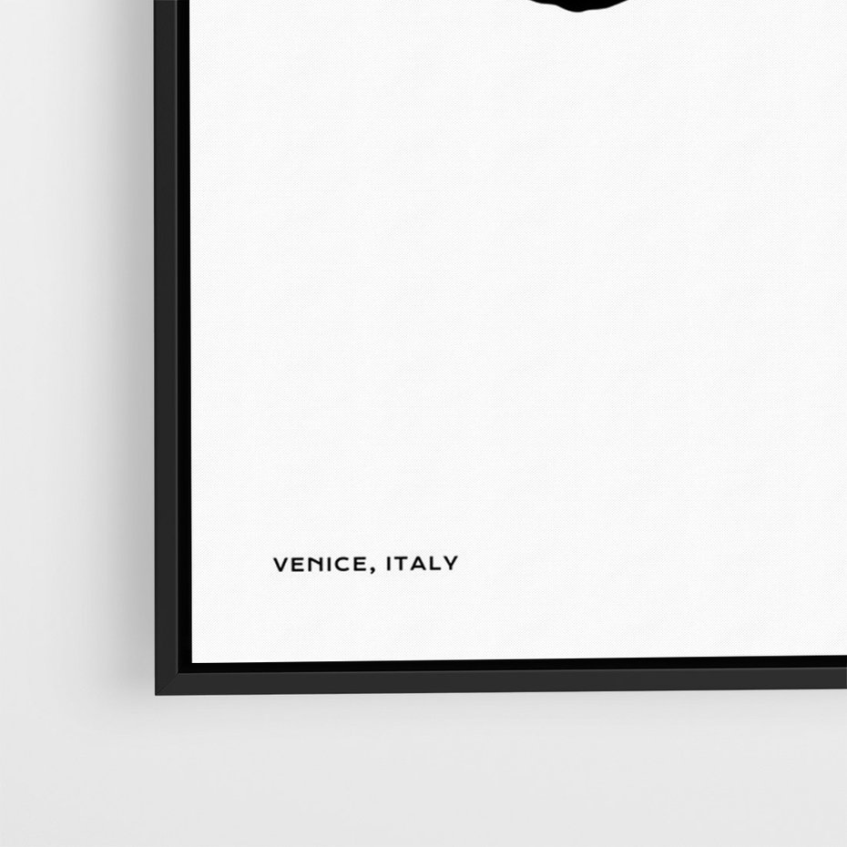 Obraz w ramie 50x70 - Rozbijające Granice Boho - boho sztuka, twarze - rama czarna