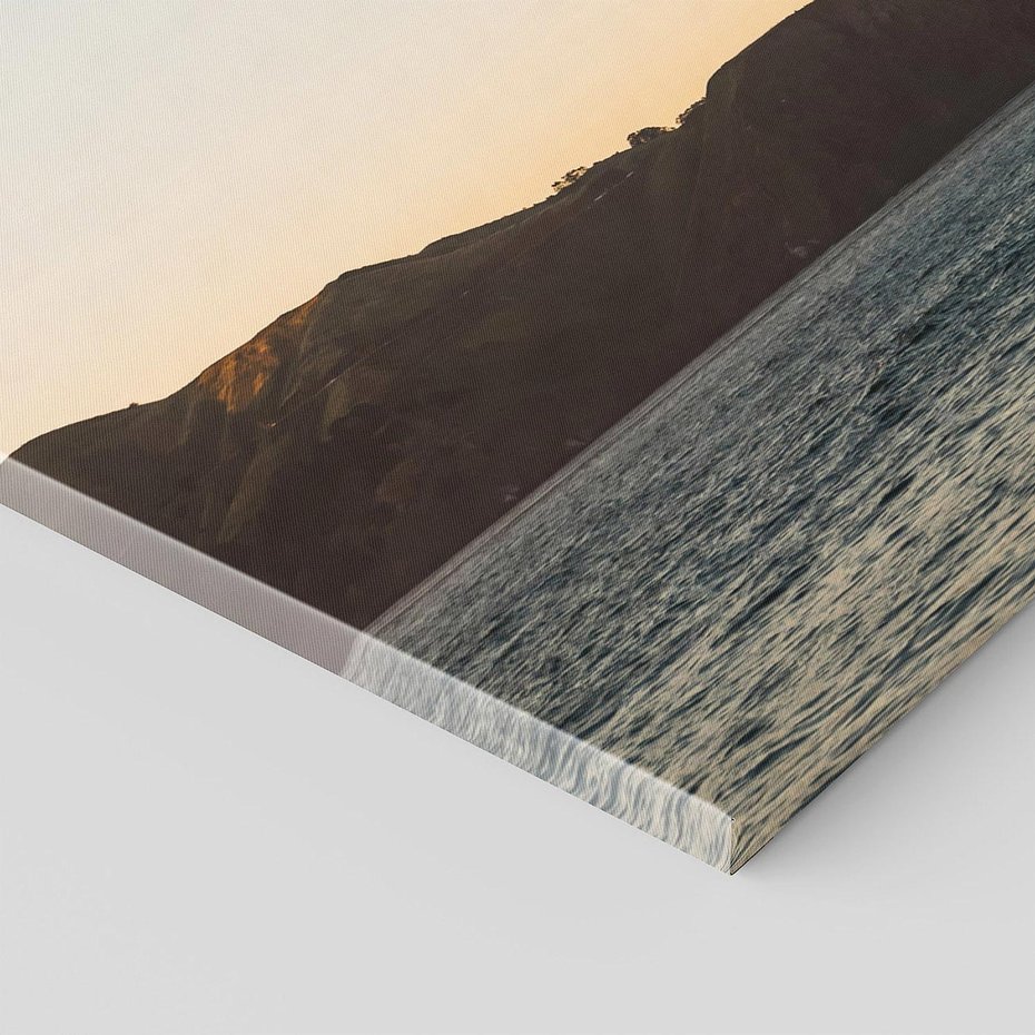 Obraz na płótnie 100x50 - Statek na morzu - Golden Gate, most