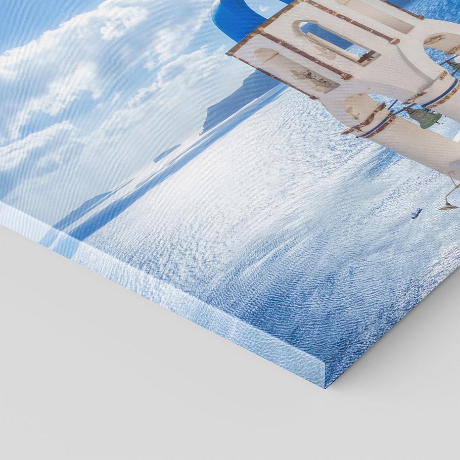 Obraz na płótnie 120x80 - Uroki Santorini we Włoszech - Santorini, Włochy