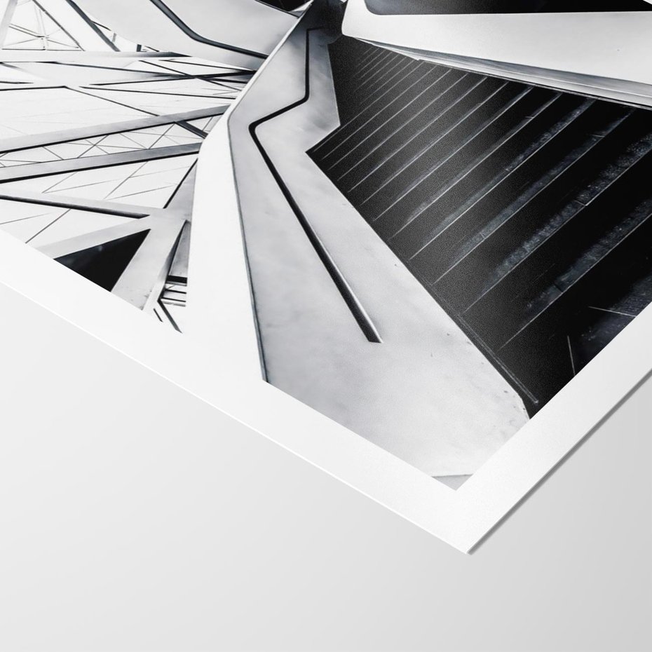 Plakat bez ramy 30x40 - Współczesne Kształty - architektura, nowoczesne formy