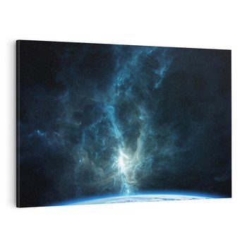 Obraz na płótnie 70x50 - Wędrówka przez galaktyki - ziemia, kosmos