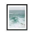 Plakat w ramie 40x50 - Wzburzony Żywioł - morze, ocean - rama czarna