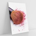 Obraz na płótnie 80x120 - Makijaż w kolorze pędzla - makijaż, pędzel