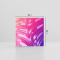 Obraz na płótnie 60x60 - Monstera Kwiaty Liście - monstera, kwiaty