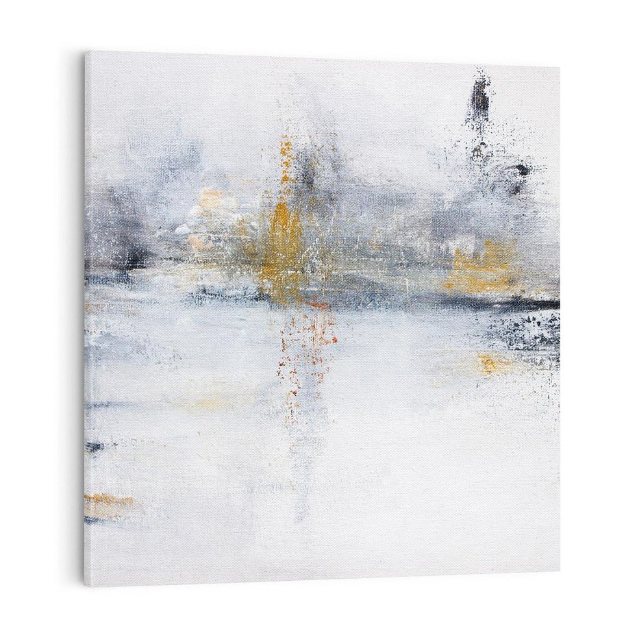 Obraz na płótnie 70x70 - Kontrastujące Chaosy - abstrakcja, kontrast