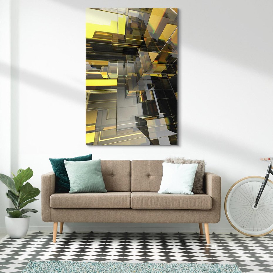 Obraz na płótnie 50x70 - Nowoczesna sztuka - nowoczesna, sztuka