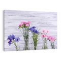 Obraz na płótnie 70x50 - Kwiatowe impresje - kwiaty,