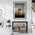Plakat bez ramy 30x40 - Wiejska Idylla: Młyn w Polu - wiatrak, młyn w polu