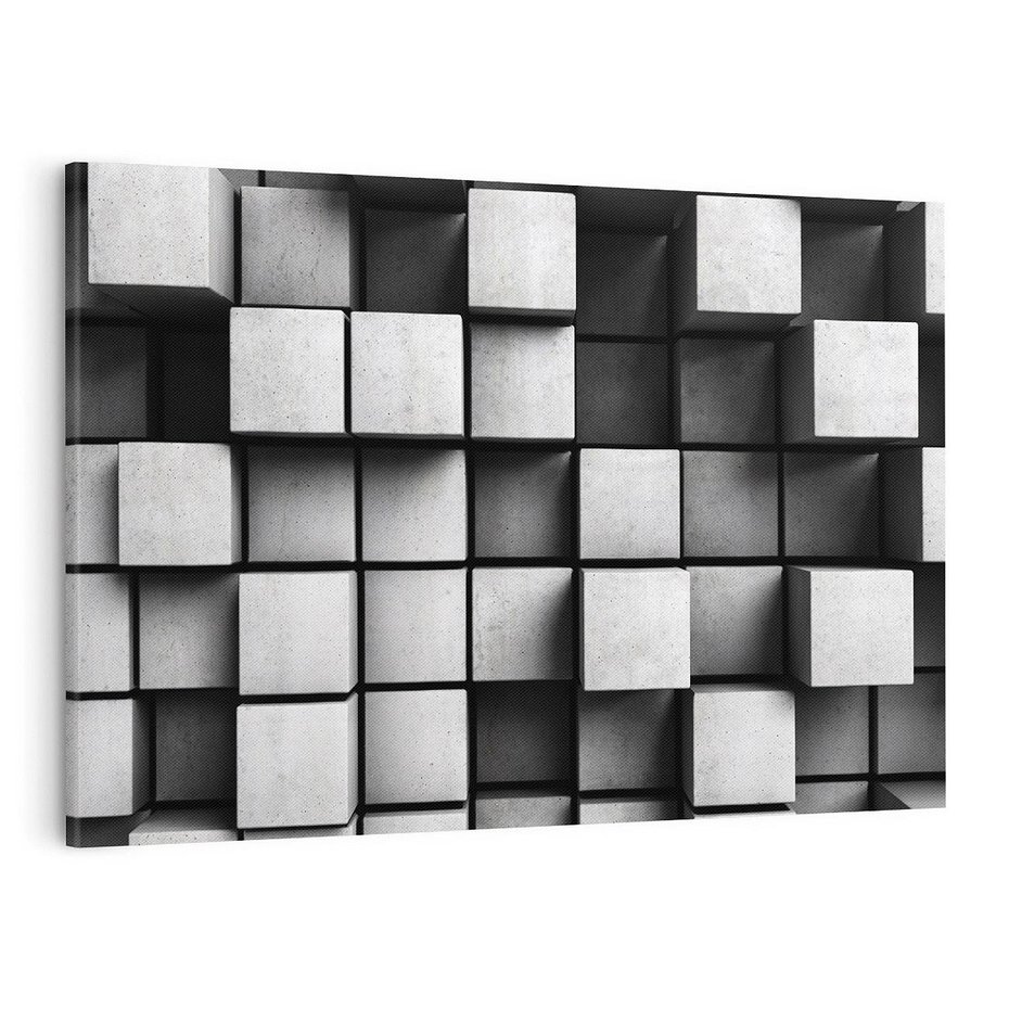 Obraz na płótnie 120x80 - Geometryczne Elegancje - nowoczesny, geometryczny