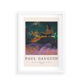 Plakat w ramie 30x40 - Paul Gauguin: Reprodukcja - Paul Gauguin, reprodukcja - rama biała