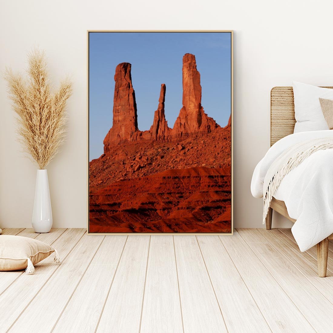Obraz w ramie 50x70 - Wielki Kanion - majestat pustyni - Wielki Kanion, pustynia - rama drewno