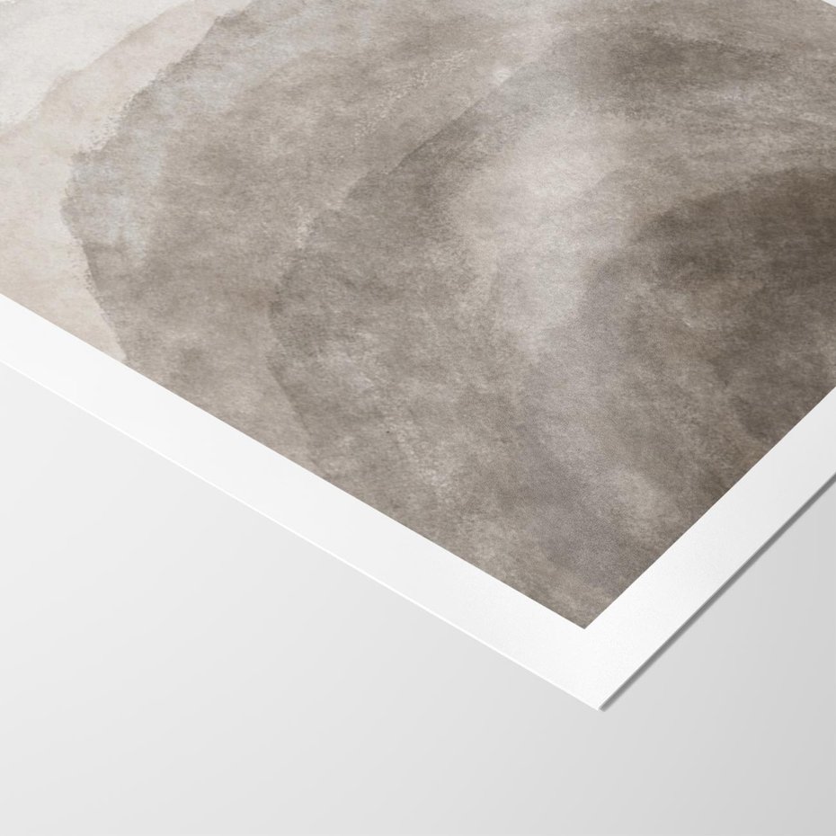 Plakat bez ramy 30x40 - Przenikające Kształty - rozmyte cienie, abstrakcja