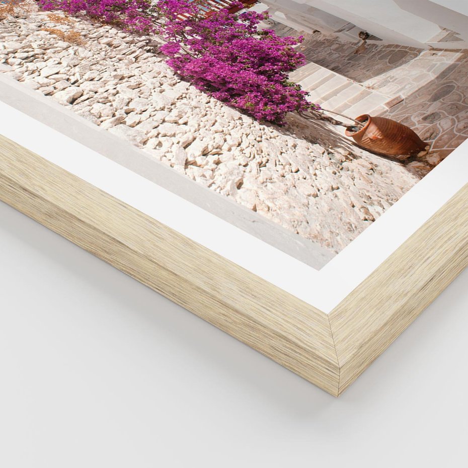 Plakat w ramie 50x70 - Chorwackie Wakacje - Chorwacja, wakacje - rama drewno