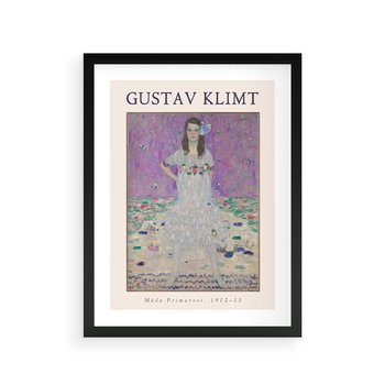 Plakat w ramie 50x70 - Gustav Klimt: Reprodukcja - reprodukcja, gustav klimt - rama czarna