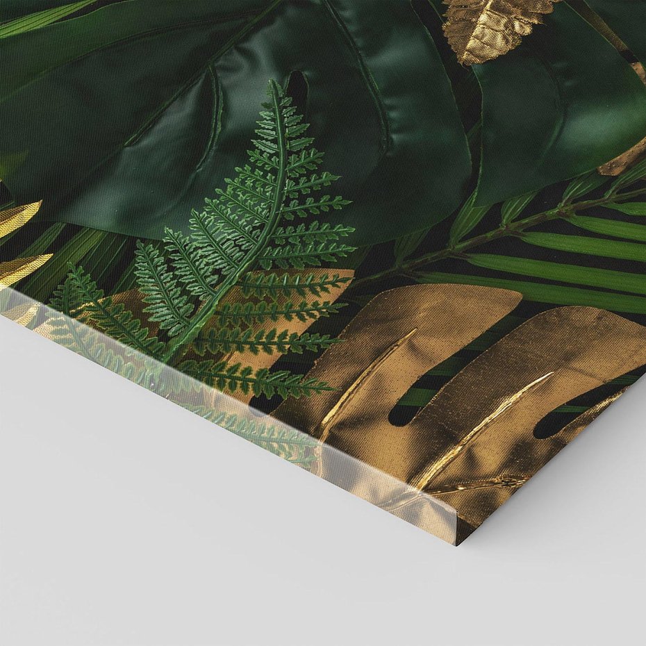 Obraz na płótnie 30x30 - Monstera Liście Kwiat - monstera, liście