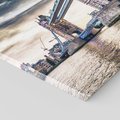 Obraz na płótnie 30x30 - Ikona Londynu - Londyn, most