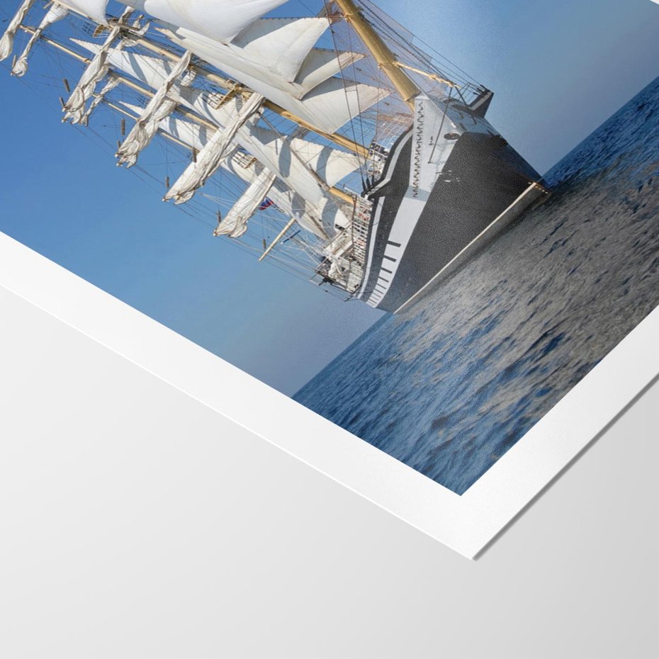 Plakat bez ramy 50x70 - Podróż na Żaglowcu Przygody - żaglowiec, podróż