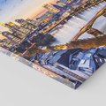 Obraz na płótnie 30x30 - Frankfurt - spotkanie tradycji i nowoczesności - Frankfurt, Niemcy