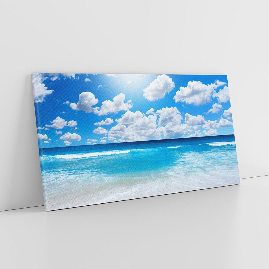 Obraz na płótnie 120x60 - Wakacyjna plaża - plaża, wakacje