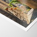 Plakat bez ramy 30x40 - Włoska uliczka w perspektywie - Włochy, uliczka