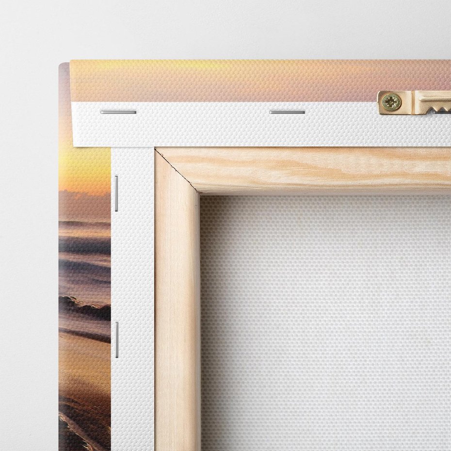 Obraz na płótnie 100x50 - Skały nad morzem - morze, plaża