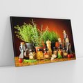 Obraz na płótnie 120x80 - Magia przypraw: aromatyczne zmysły - przyprawy,