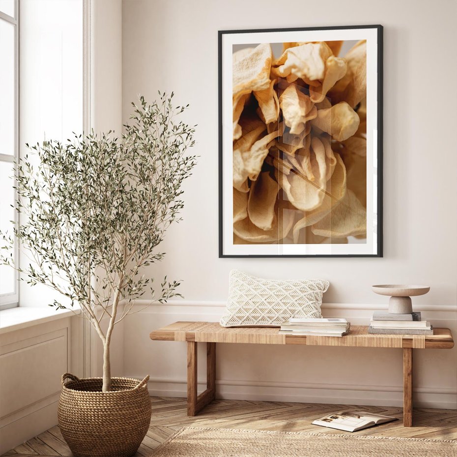 Plakat bez ramy 40x50 - Zjawiskowe zasuszone kwiaty - zasuszone, kwiaty