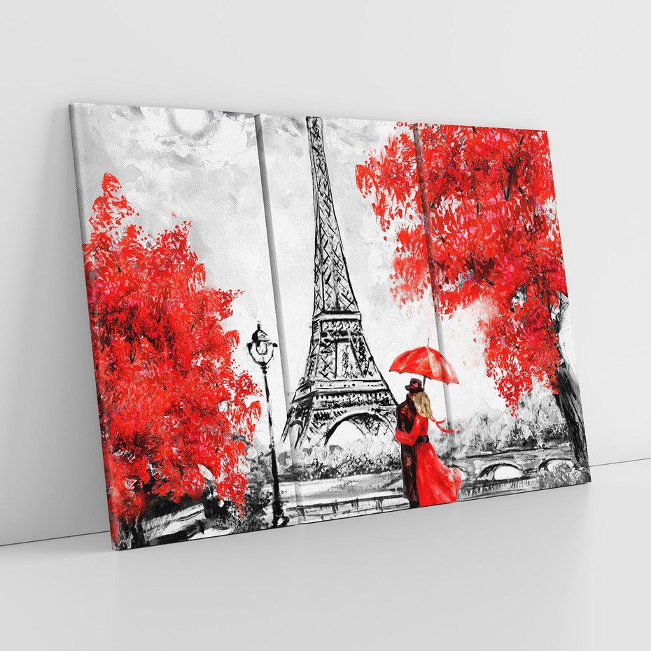 Obraz na płótnie 120x80 - Paryż Wieża - Paryż, Wieża