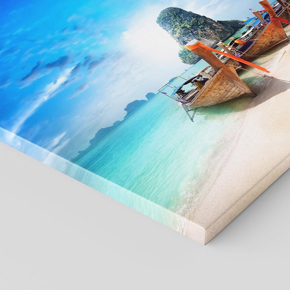 Obraz na płótnie 40x40 - Morze na Łodzi - morze, łódź