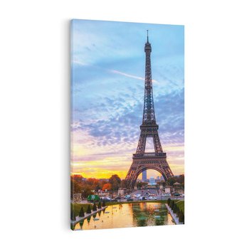 Obraz na płótnie 50x70 - Francja: romantyczny Paryż - Francja, Paryż