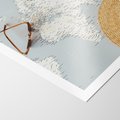 Plakat bez ramy 30x40 - Świat w Kadrze - mapa, aparat