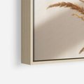 Obraz w ramie 50x70 - Swobodne trawy boho - boho, suche - rama drewno