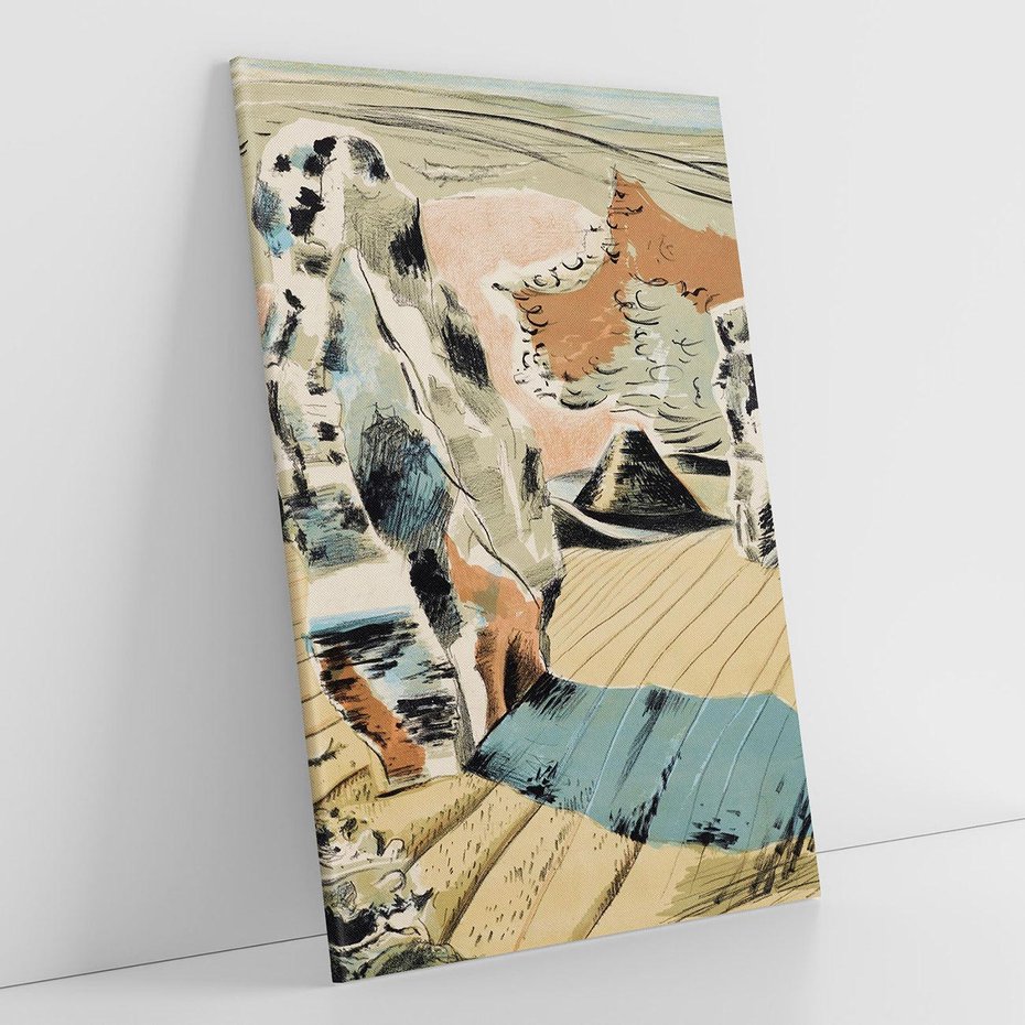 Obraz na płótnie 50x70 - Avebury (1937), Paul Nash - Reprodukcja - reprodukcja, obraz na płótnie