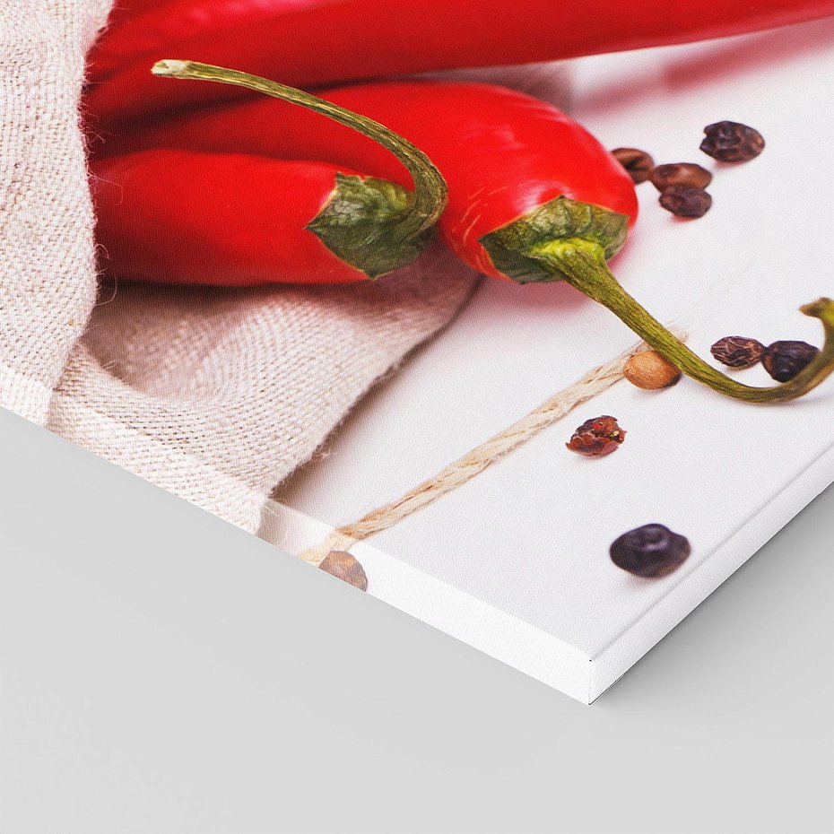 Obraz na płótnie 150x50 - Eksplodujące Smaki: Papryczki i Warzywa - papryczki, warzywa