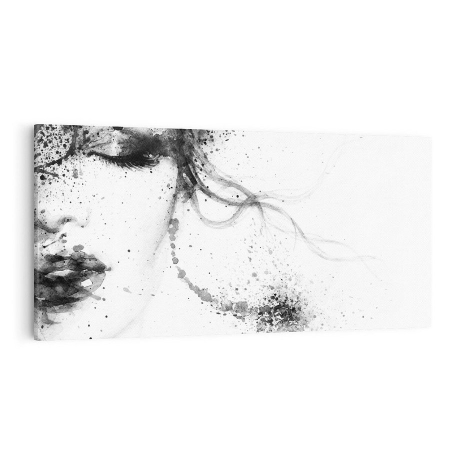 Obraz na płótnie 100x50 - Eksplozja Kolorów - akwarela, abstrakcja