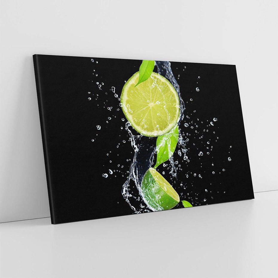 Obraz na płótnie 70x50 - Świeżość Cytrusów - limonki, cytryny