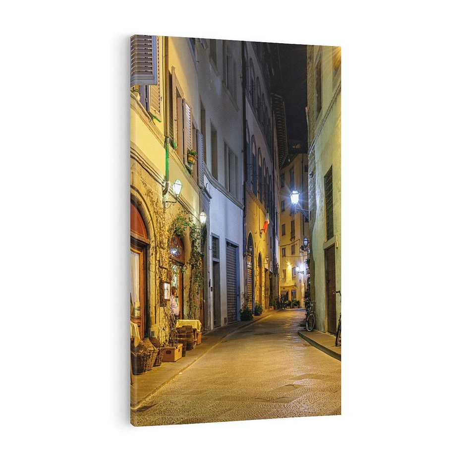 Obraz na płótnie 70x100 - Toskańska uliczka: włoski urok - Włochy, Toskania