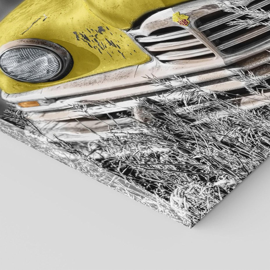Obraz na płótnie 140x70 - Retro Auto: Wspomnienie Minionych Czasów - samochód, auto