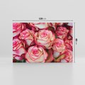 Obraz na płótnie 120x80 - Różany urok - kwiaty, róże