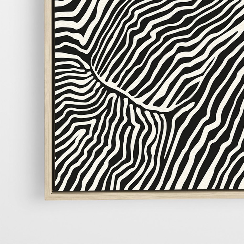 Obraz w ramie 80x120 - Podróżne Impresje - boho plakat, rycina - rama drewno