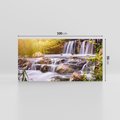 Obraz na płótnie 100x50 - Moc Natury - wodospad, rzeka
