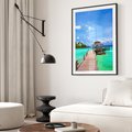 Plakat bez ramy 30x40 - Magia tropikalnego oceanu - ocean, tropiki