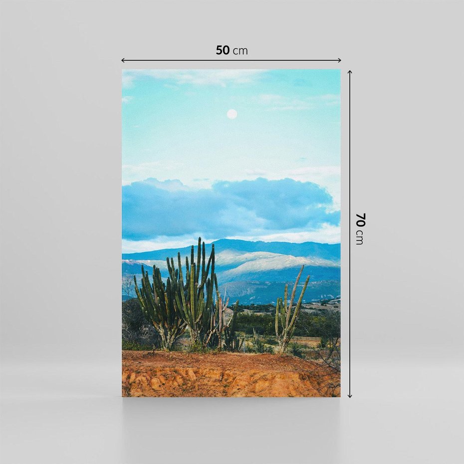 Obraz na płótnie 50x70 - Malowniczy Pejzaż - pustynia, pejzaż