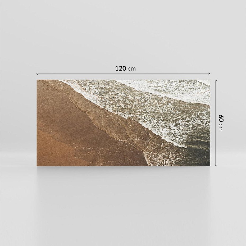 Obraz na płótnie 120x60 - Spokój nad plażą - plaża, morze