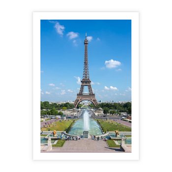 Plakat bez ramy 21x30 - Wieża Eiffla - Eiffla, Paryż