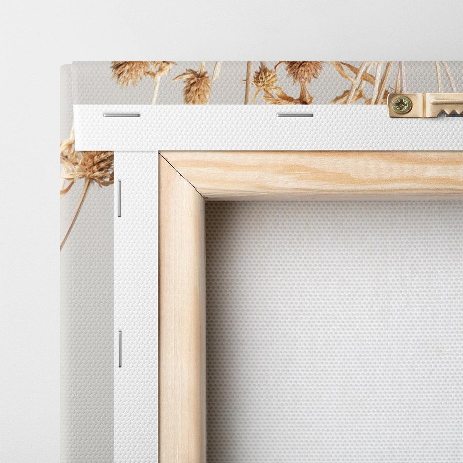 Obraz na płótnie 80x120 - Delikatne gipsówki - gipsówka, suche