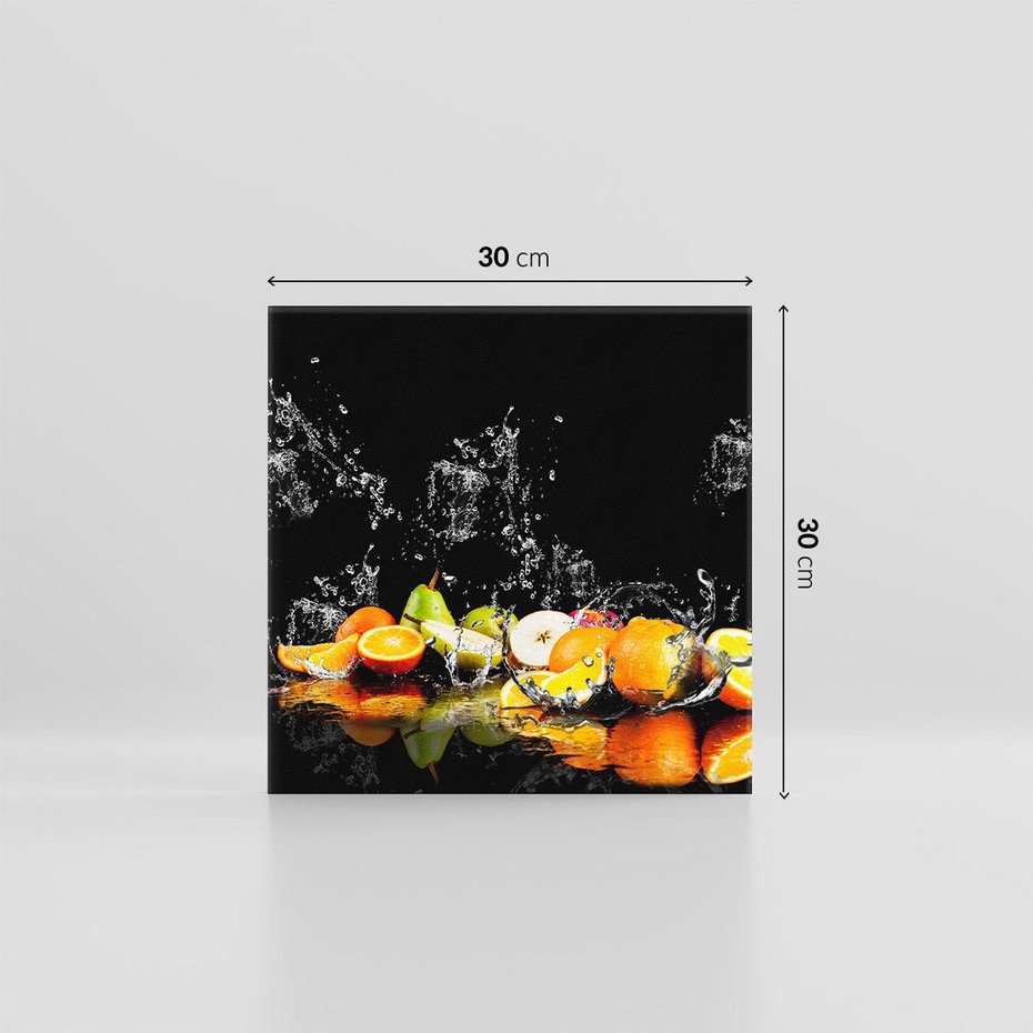 Obraz na płótnie 30x30 - Owoce w Restauracji - owoce, kuchnia