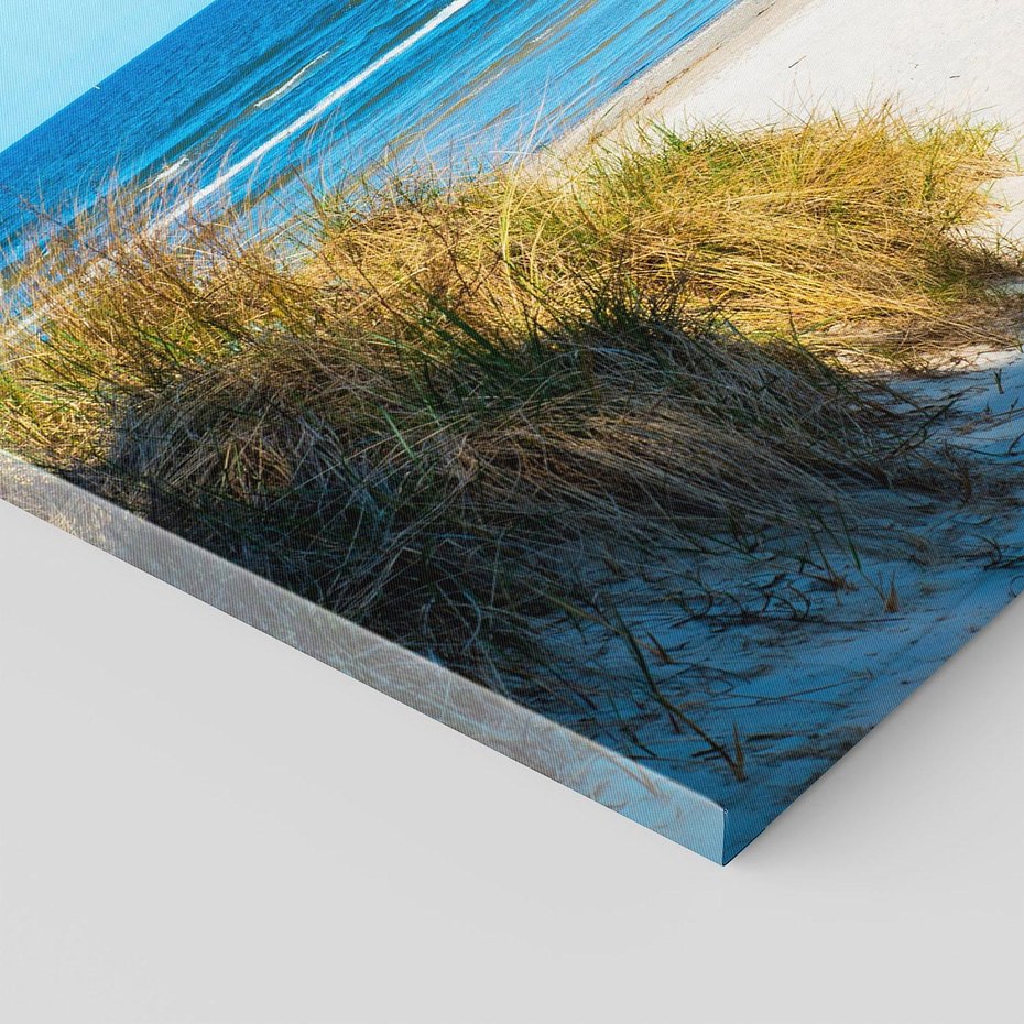 Obraz na płótnie 100x70 - Spokój nad brzegiem morza - plaża, morze