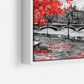 Obraz w ramie 80x80 - Big Ben w Londynie - londyn, big ben - rama biała