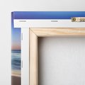 Obraz na płótnie 120x80 - Morze i Plaża - Spokój Oceanicznej Przestrzeni - morze, plaża